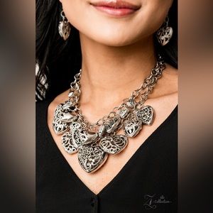 Paparazzi Cherish Zi Collection Necklace w/ earrings